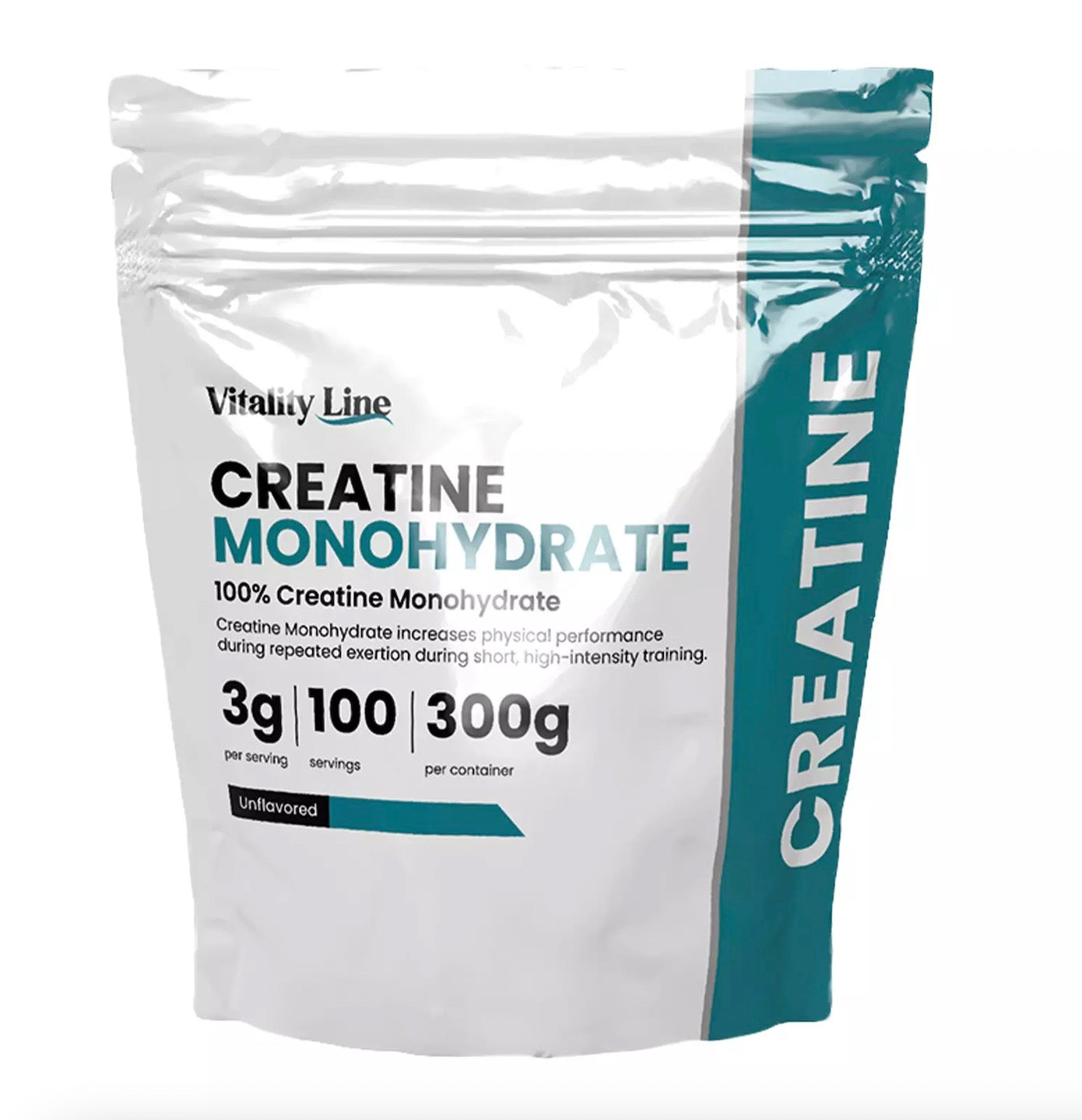 6 stk Vitality Line kreatin monohydrat 300 gr – (Kr 189,- pr stk – gratis frakt)